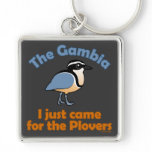 I Just Came for the Plovers Premium Square Keychain