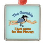 I Just Came for the Plovers Premium Square Ornament