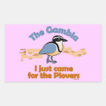 I Just Came for the Plovers Rectangle Sticker