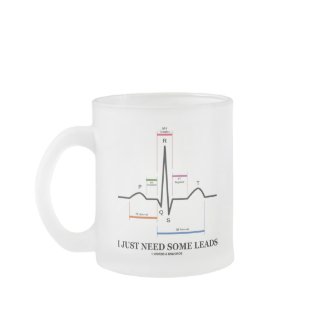 I Just Need Some Leads (ECG/EKG Heartbeat) mug
