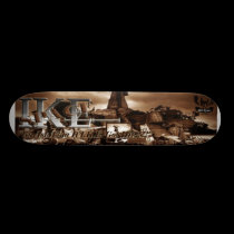 I.K.E. Custom Skateboard (brown) skateboards