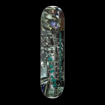 I.K.E. Custom Skateboard (green 1)