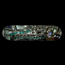 I.K.E. Custom Skateboard (green 1) skateboards