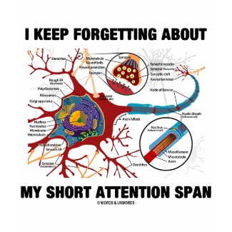 I Keep Forgetting About My Short Attention Span shirt