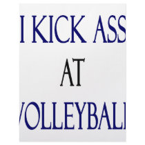 I Kick Ass At Volleyball letterhead