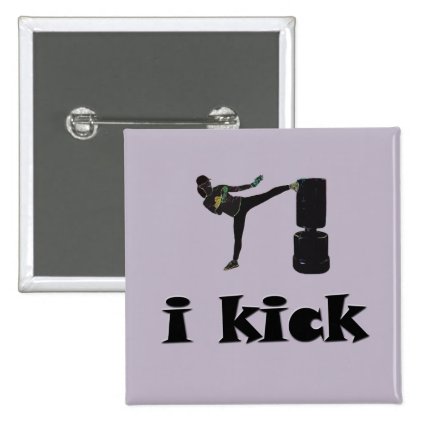 i kick / ladies kickboxing! pin