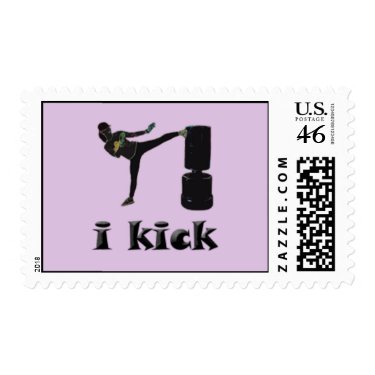 i kick / ladies kickboxing! postage