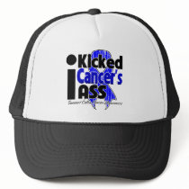 I Kicked Cancer's Ass - Colon Cancer Trucker Hat