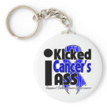 I Kicked Cancer's Ass - Colon Cancer Key Chains
