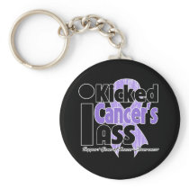 I Kicked Cancer's Ass Key Chains