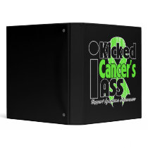 I Kicked Cancer's Ass - Lymphoma 3 Ring Binders