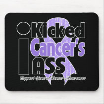 I Kicked Cancer's Ass Mouse Pads