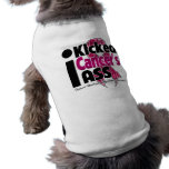 I Kicked Cancer's Ass - Multiple Myeloma Doggie Tee Shirt