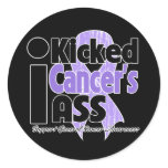 I Kicked Cancer's Ass Sticker