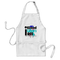 I Kicked Cancer's Ass - Thyroid Cancer Apron