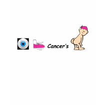 I kicked cancers ass t-shirts