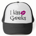 I Kiss Geeks hats by BrattiGrl I Kiss Geeks hats