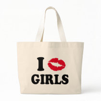 I Kiss Girls bags