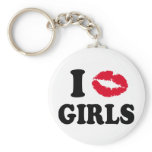 I Kiss Girls keychains