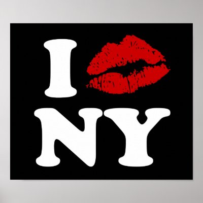 I Kiss New York Print