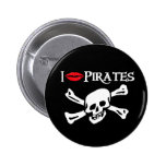 i Kiss Pirates Button