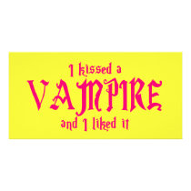 I Kissed A Vampire and I liked it photo cards