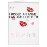 I kissed an anime fan and i liked it cards
