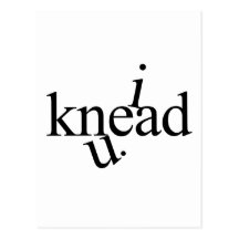 i Knead U. Postcards