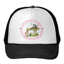 I knew who I was this morning, but I've changed Mesh Hats