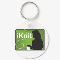 I Knit keychains