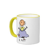 I Knit Mug by stick_figures I Knit Mug