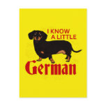 I Know A Little German
