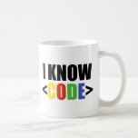 I Know CODE Mugs
