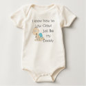 I know how to low crawl just like my daddy Baby On t-shirts