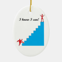 I know I can! Christmas Ornament