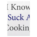 I Know I Suck At Cooking Stationery Paper