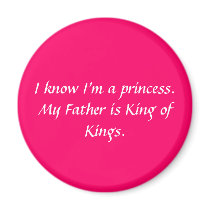 I know I'm a princess... magnets by SunshineSong I know I'm a princess... magnets