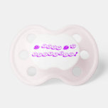 I Know I'm Adorable - Candy Bits Girl Pacifier