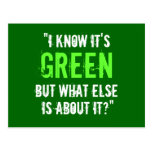 “I Know it’s Green...” Postcards