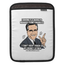 I KNOW IT'S HARD TO MANAGE YOUR FINANCES iPad SLEEVE