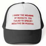 I know the meaning of results. You failed to sp... hats