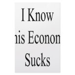 I Know This Economy Sucks Customized Stationery