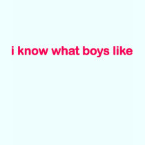 i know what boys like t-shirts