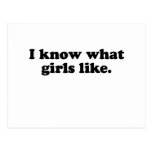 I know what girls like .png post card
