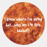 I know where I'm going Stickers