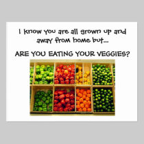 I know you are all grown up and away ... postcards