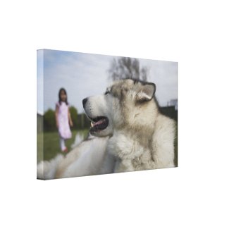 I know your there! canvas print