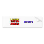I Laugh at Math Jokes Bumper Sticker