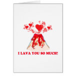 I Lava You cards