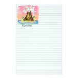 I Lava You Custom Stationery